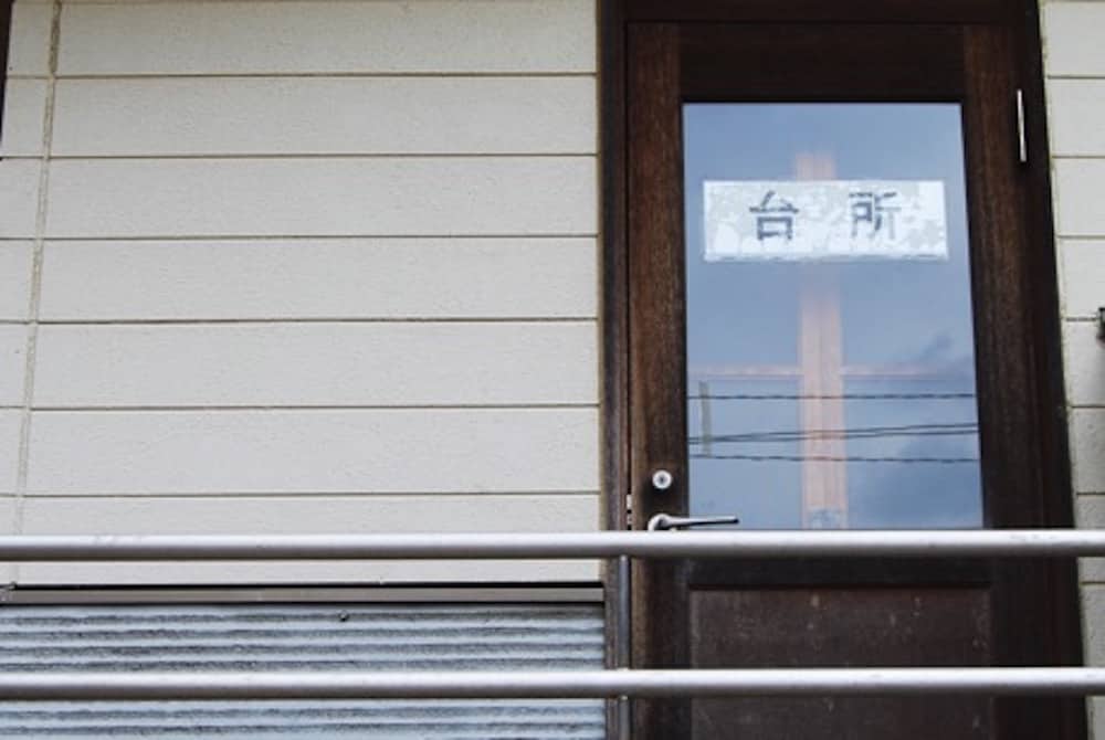 Entrance to the kitchen at Shotoubu